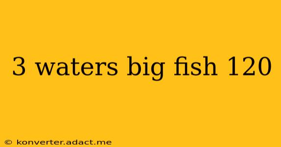 3 waters big fish 120