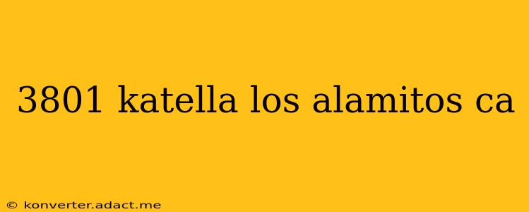 3801 katella los alamitos ca