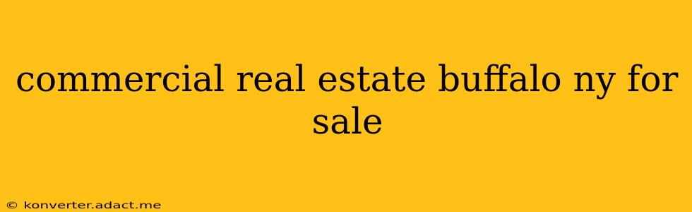 commercial real estate buffalo ny for sale