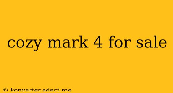 cozy mark 4 for sale