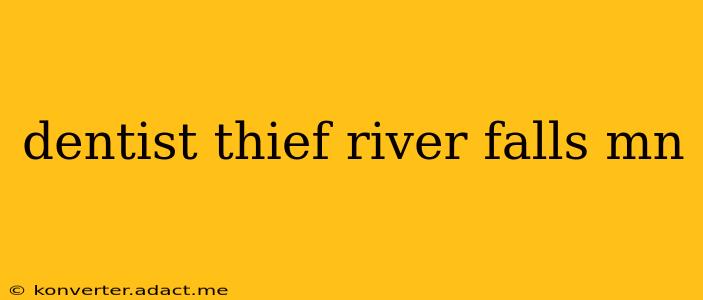 dentist thief river falls mn
