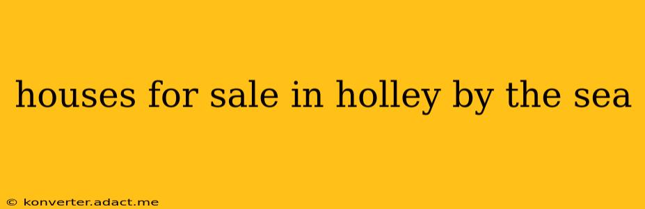 houses for sale in holley by the sea