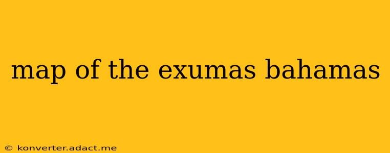 map of the exumas bahamas