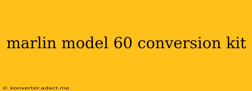 marlin model 60 conversion kit