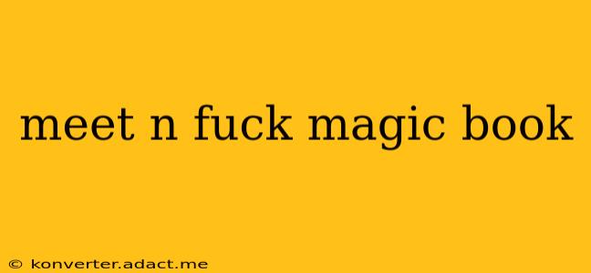 meet n fuck magic book